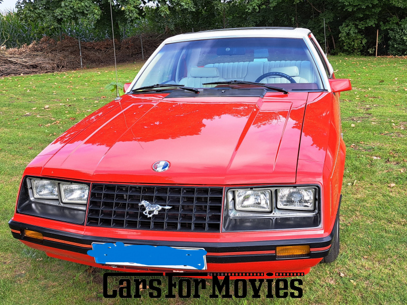 CarsForMovies | Ford-Werke GmbH Mustang II 1979 Deutschland Rot Sonstige Zivilfahrzeug Freizeitfahrzeug Niedersachsen 7449 